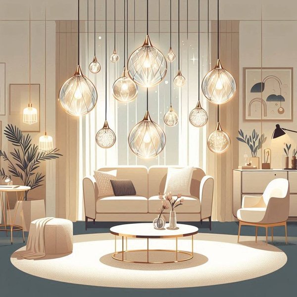 Les suspensions en cristal dans les petits espaces : astuces pour maximiser l'effet sans surcharger